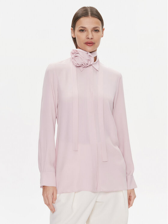 Marella Marella Koszula Sauro 2413111091200 Różowy Regular Fit