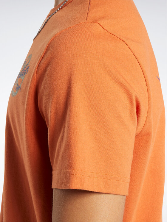 Reebok Reebok T-shirt Reebok Basketball All Are Welcome Here Hoop Together T-Shirt HN5800 Narančasta Relaxed Fit