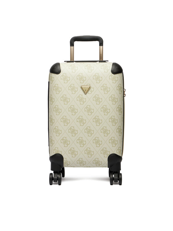 Guess Valiză de cabină TWOB86 88983 Bej deschis