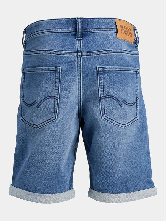 Jack & Jones Junior Jack & Jones Junior Szorty jeansowe Rick 12249174 Niebieski Regular Fit