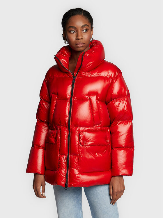 Giubbotto piumino Pam 8M727 22WD07 Rosso Regular