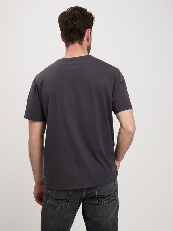 Cross Jeans Cross Jeans T-Shirt 16013-021 Szary Regular Fit