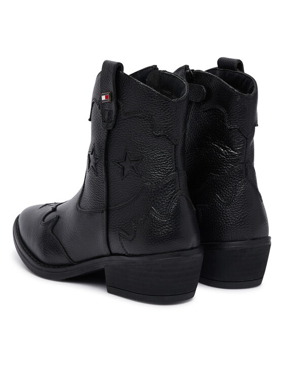 Tommy Hilfiger Tommy Hilfiger Cowboystiefel T3A5-35195-0036 Schwarz