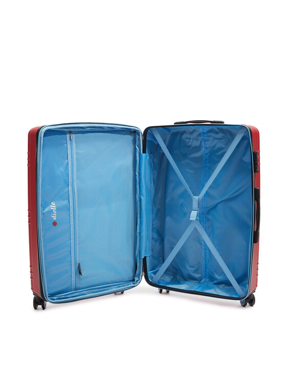 Dielle Dielle Veliki kofer 130 70 RO Crvena