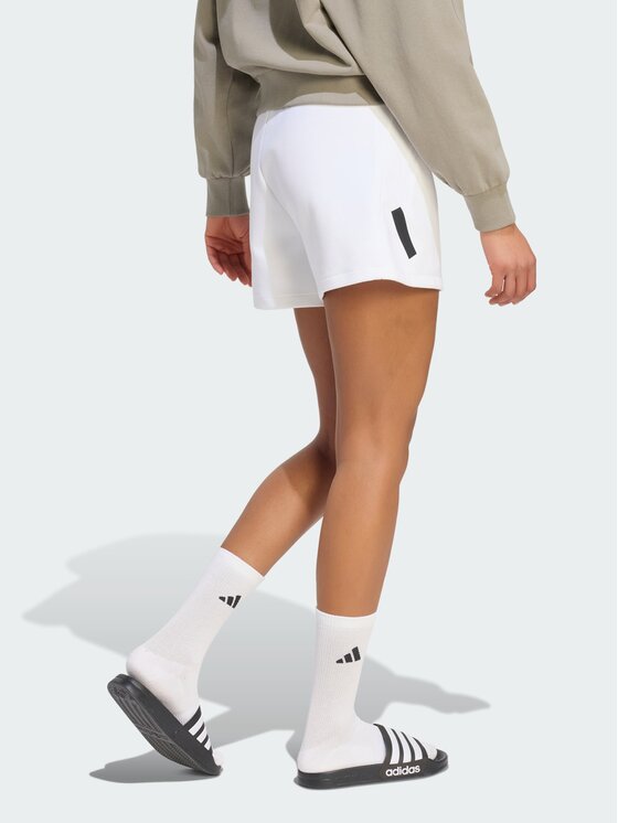 adidas adidas Szorty sportowe 168215 Biały Loose Fit