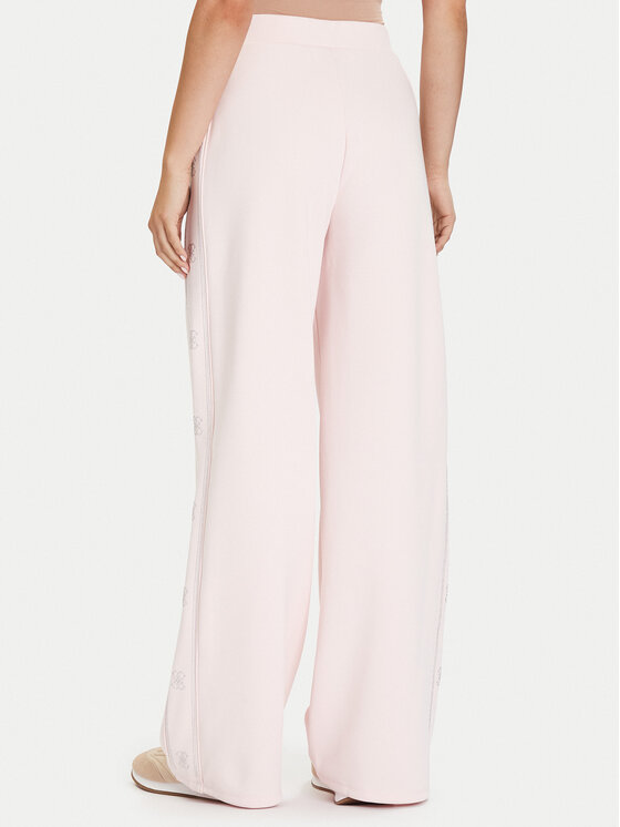 Guess Guess Pantaloni trening V5BB12 KCX22 Roz Wide Leg