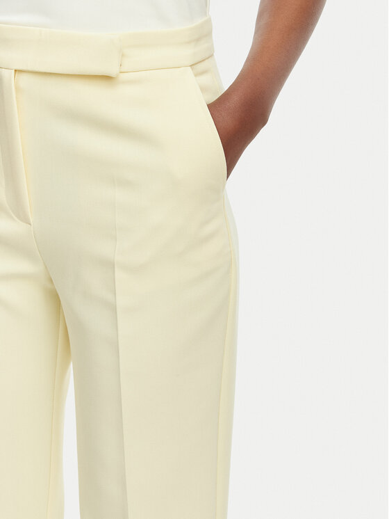 Morgan Morgan Riidest püksid 261-PVADO.F Kollane Regular Fit