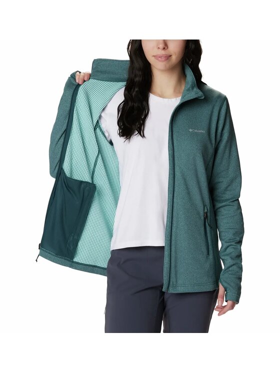 Columbia Columbia Bluza 195971 Zielony Regular Fit