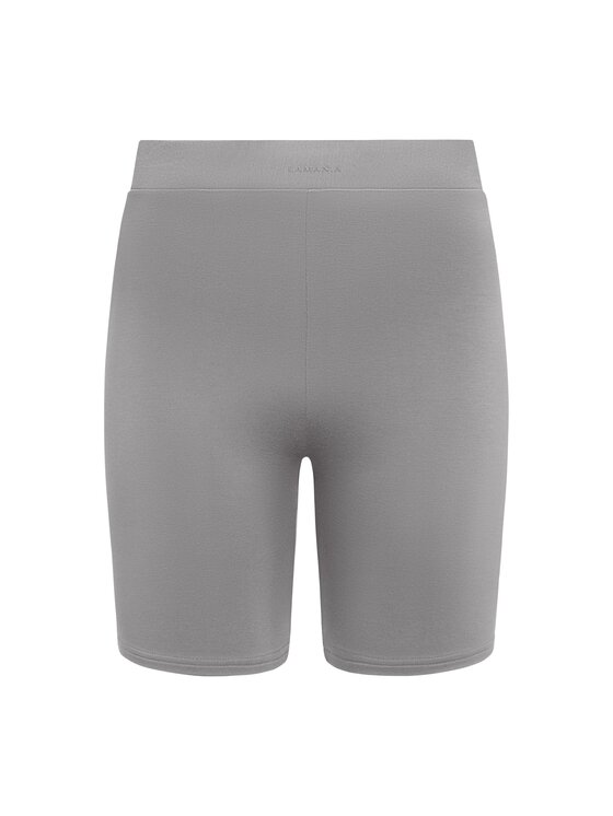 La Mania La Mania Sportovní kraťasy GUSTO Šedá Classic Fit