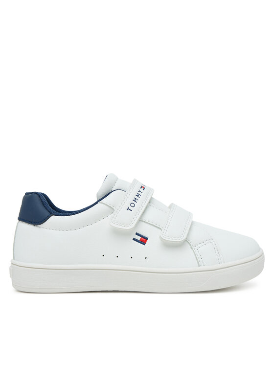 Tommy Hilfiger Tommy Hilfiger Sneakersy Low Cut Velcro Sneaker T1X9-34062-1355 S Biały