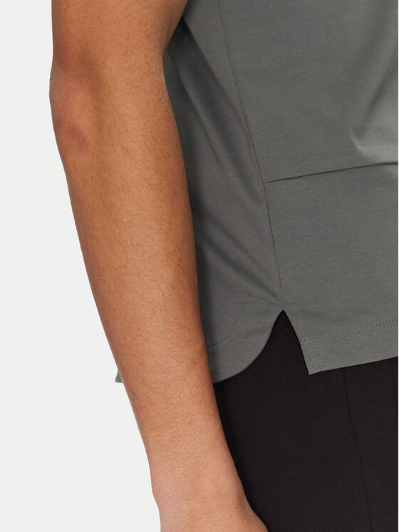 HUGO HUGO T-Shirt Debostac 50535499 Szary Relaxed Fit