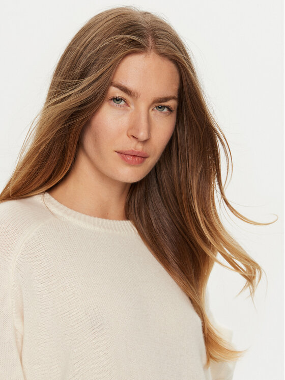 ViCOLO ViCOLO Sweter 77012S Écru Regular Fit
