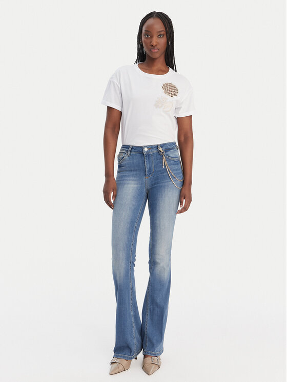 Liu Jo Liu Jo Farmer UA6015 D4538 Kék Flare Fit