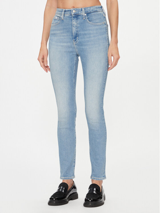 Calvin Klein Jeans Calvin Klein Jeans Traperice J20J222142 Plava Skinny Fit