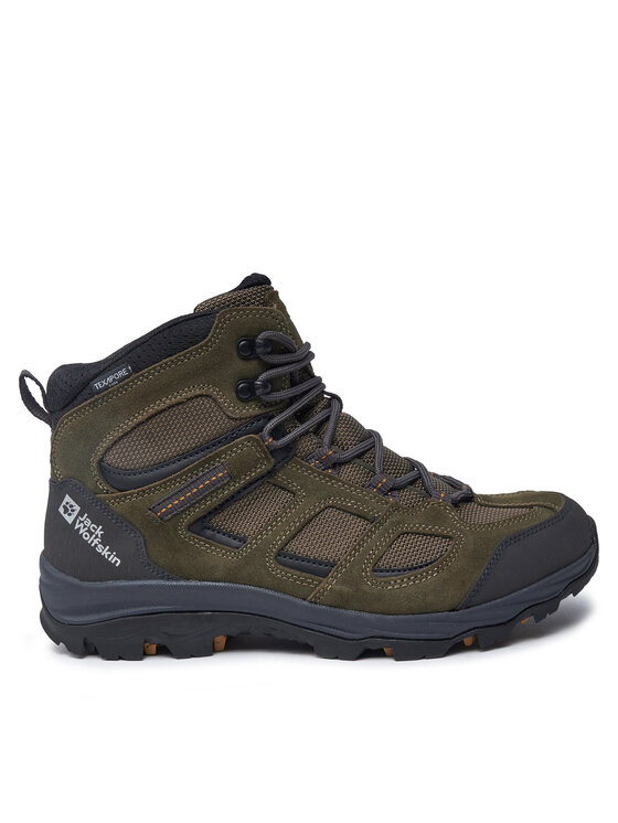 Jack Wolfskin Trekking čevlji Vojo 3 Texapore Mid M 4042462 Khaki