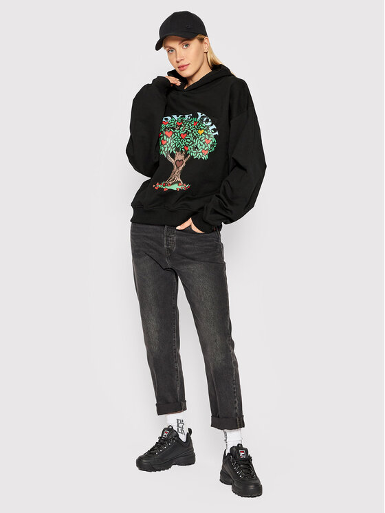 Felpa Unisex Ily Nero Relaxed Fit