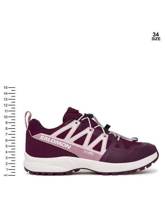 Salomon Salomon Trekkingi L49212600 Bordowy