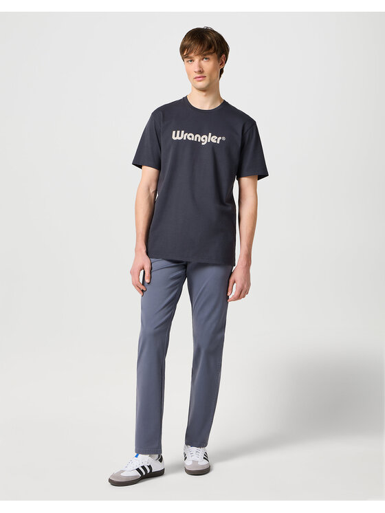 Wrangler Wrangler Spodnie materiałowe TEXAS Niebieski Regular Fit