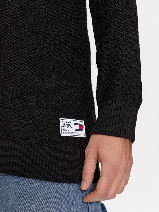 Tommy Jeans Tommy Jeans Светр DM0DM15060 Чорний Regular Fit