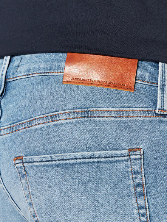 Jack&Jones Jack&Jones Jeans hlače Glenn 12204334 Modra Slim Fit