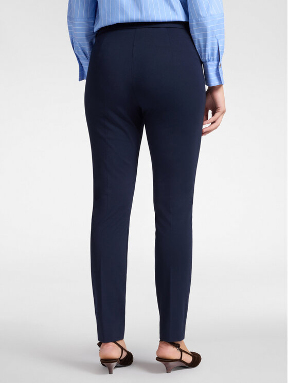 Elena Mirò Elena Mirò Pantaloni di tessuto P062P300395N034 Blu Slim Fit