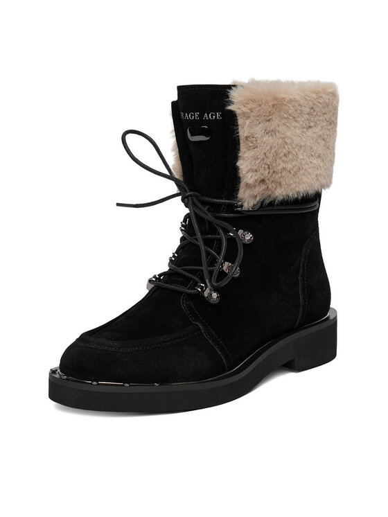 Rage Age Rage Age Schnürschuhe RA-18-06-000442 Schwarz