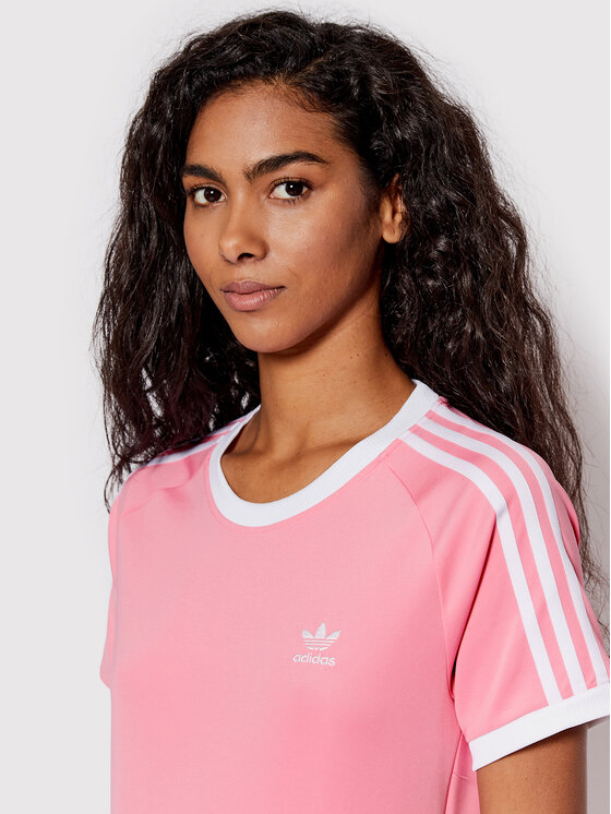 T-shirt adicolor Classics 3-Stripes HM6414 Rosa