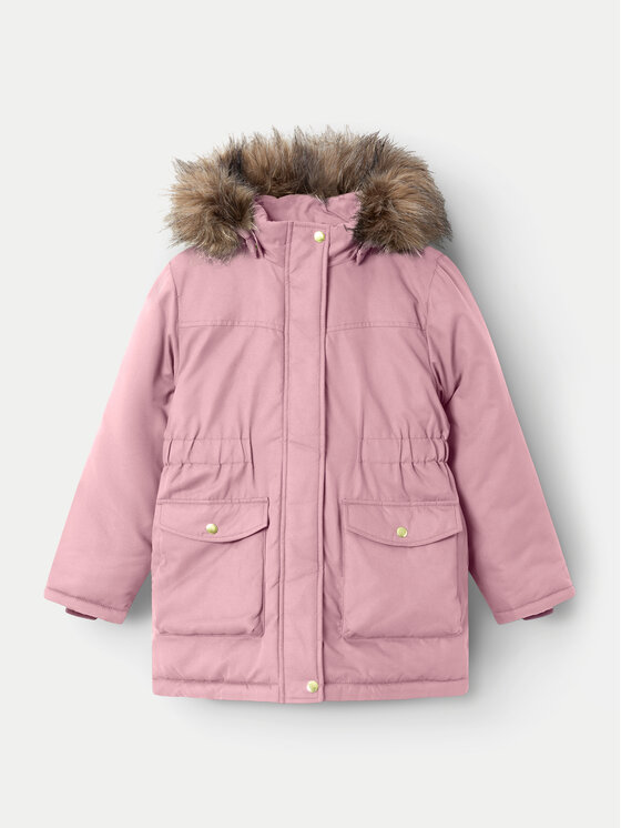 NAME IT Parka Master 13229424 Ružičasta Regular Fit