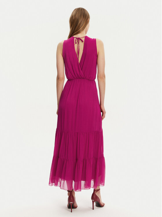 Haveone Haveone Rochie de vară AFF-N005 Roz Loose Fit