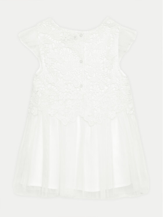 United Colors Of Benetton United Colors Of Benetton Sukienka codzienna 40WMGV01R Biały Regular Fit
