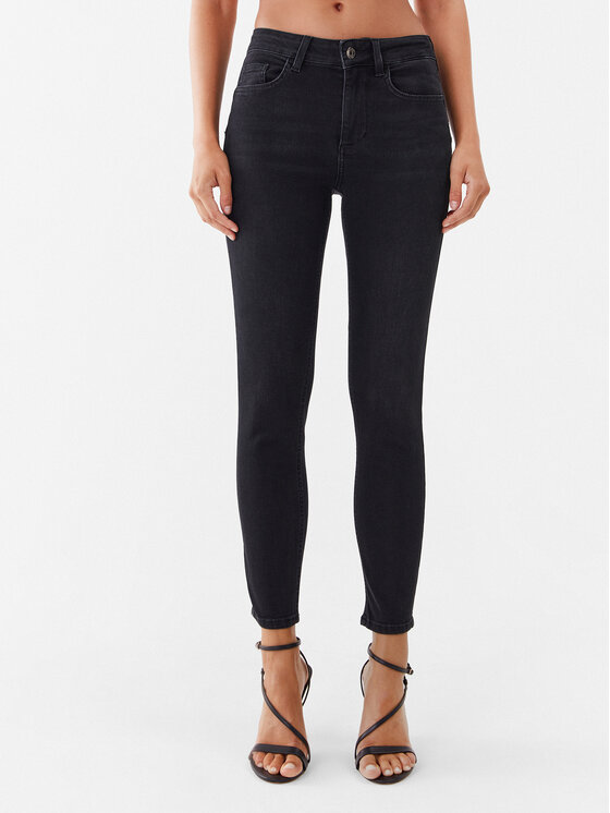Liu Jo Jeans hlače UF3035 D4615 Črna Slim Fit
