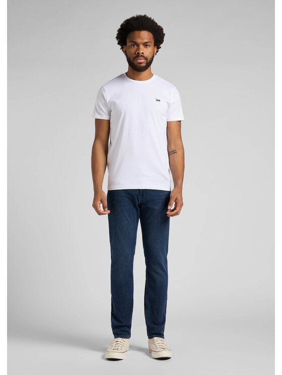 Lee Lee Jeansy RIDER Niebieski Slim Fit