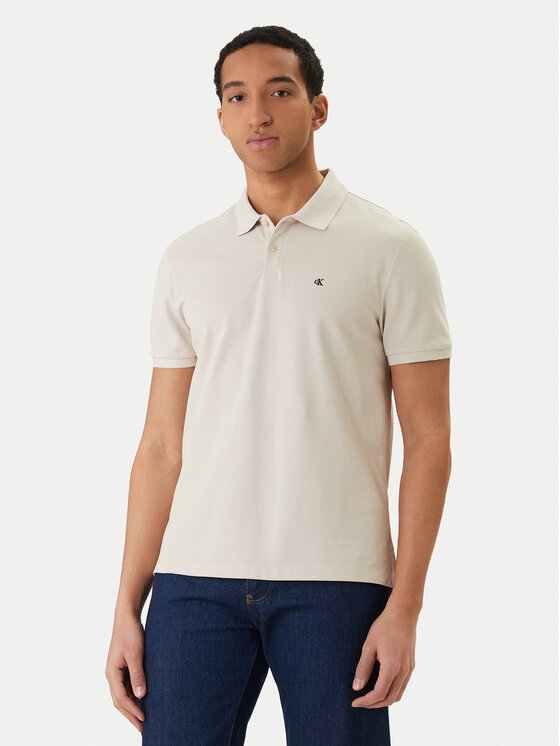 Calvin Klein Jeans Calvin Klein Jeans Tricou polo LV040EM269 Bej Regular Fit