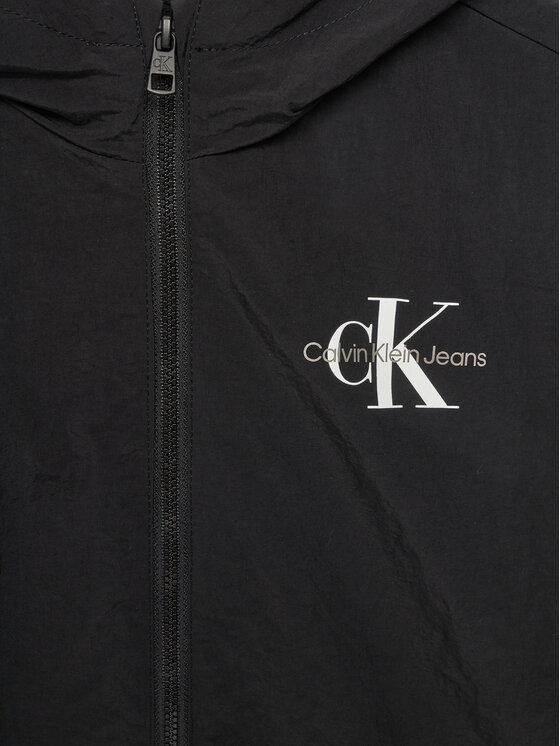 Calvin Klein Jeans Calvin Klein Jeans Μπουφάν μεταβατικό Essential IB0IB02500 Μαύρο Regular Fit