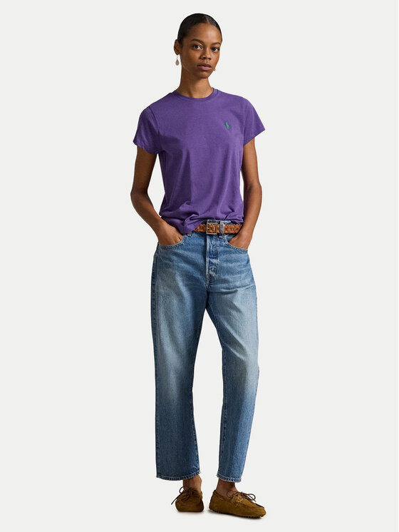 Polo Ralph Lauren Polo Ralph Lauren T-Shirt 211B14605002 Μωβ Classic Fit