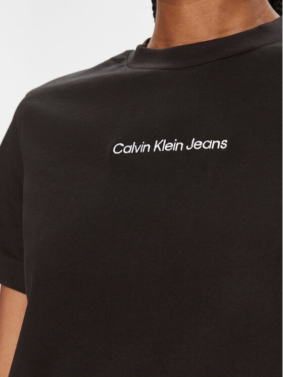 Calvin Klein Jeans Calvin Klein Jeans Tricou J20J221065 Negru Regular Fit