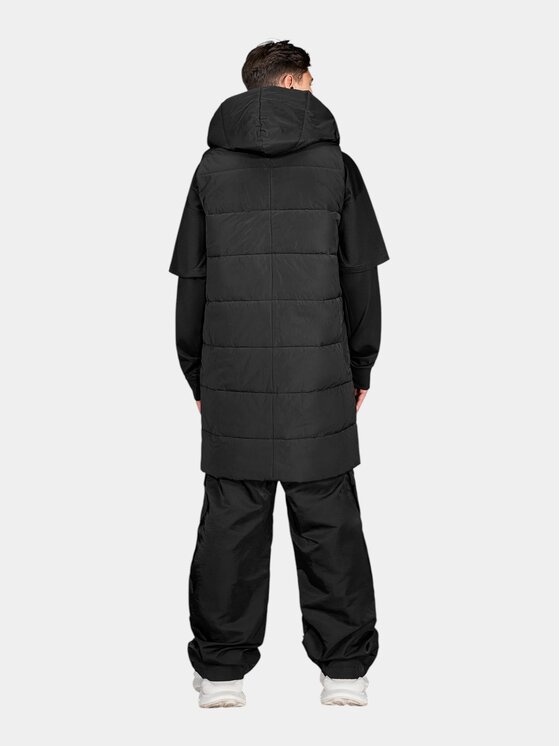 MADE BY SOCIETY MADE BY SOCIETY Kurtka anorak Noir Calm - V16831 Czarny Basic Fit