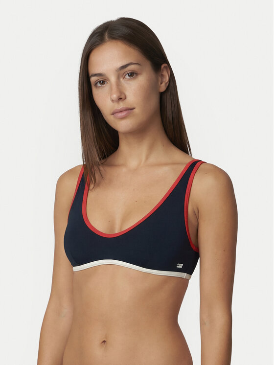 Tommy Hilfiger Tommy Hilfiger Gornji del bikini UW0UW06559 Mornarsko modra