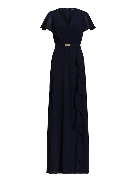 LAUREN RALPH LAUREN LAUREN RALPH LAUREN Vakarinė suknelė 253909447002 Tamsiai mėlyna Regular Fit
