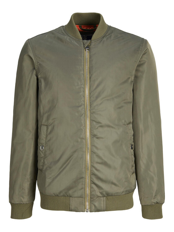 Jack&Jones Junior Bomber 12223380 Zelena Regular Fit