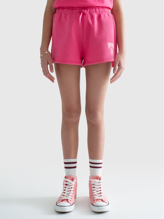 BIG STAR BIG STAR Szorty materiałowe SZORTENCJA Różowy Basic Fit