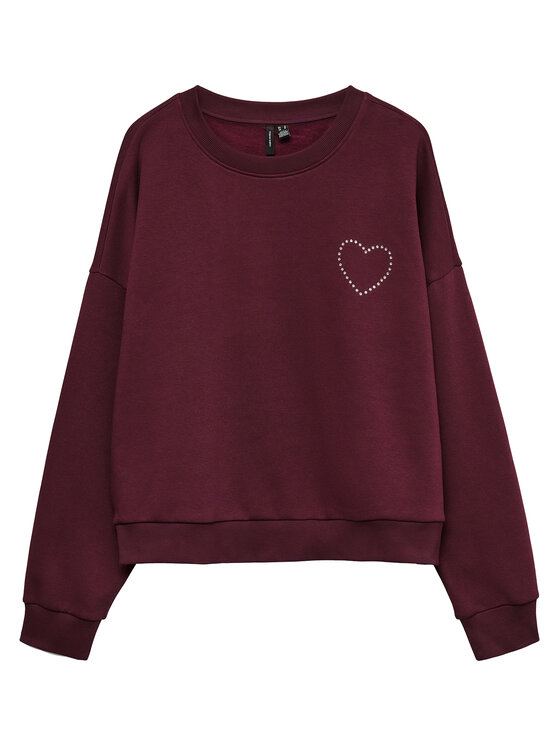 Vero Moda Vero Moda Mikina Lotte 10333544 Fialová Regular Fit