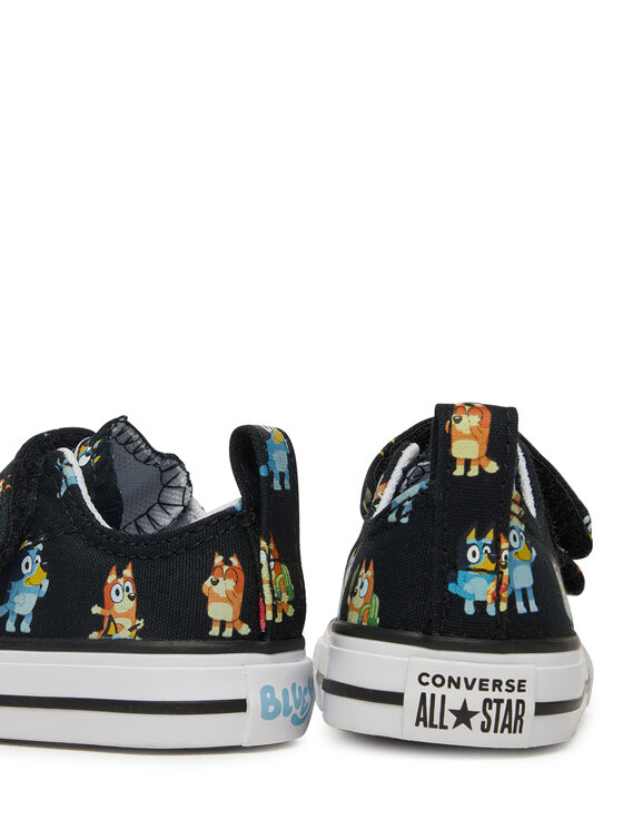 Converse Converse Tornacipő Converse x Bluey Chuck Taylor All Star Easy On A16464C Fekete