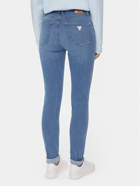 Guess Guess Traperice W4RA28 D5903 Plava Skinny Fit