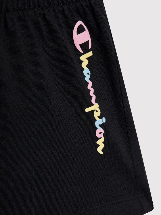 Champion Champion Pantaloncini sportivi 404348 Nero Regular Fit