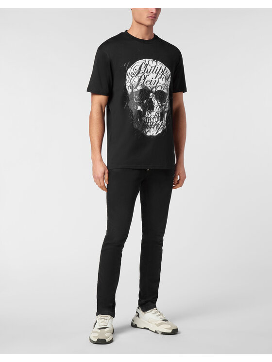 PHILIPP PLEIN PHILIPP PLEIN T-shirt 24635 Nero Regular Fit
