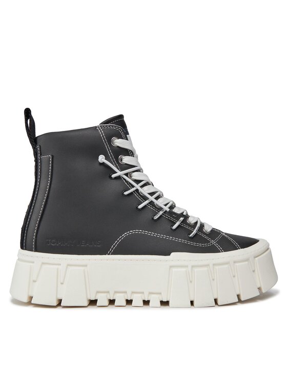 Sneakers Tommy Jeans Tjw Platform Mc EN0EN02498 Black BDS