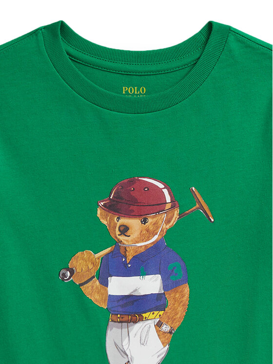 Polo Ralph Lauren Polo Ralph Lauren T-shirt 322A96607001 Verde Regular Fit