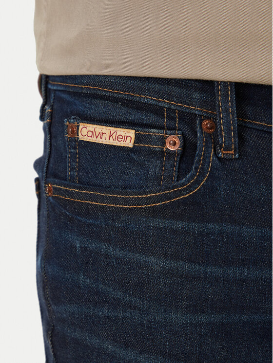 Calvin Klein Jeans Calvin Klein Jeans Džinsai LV04RD718G Tamsiai mėlyna Skinny Fit