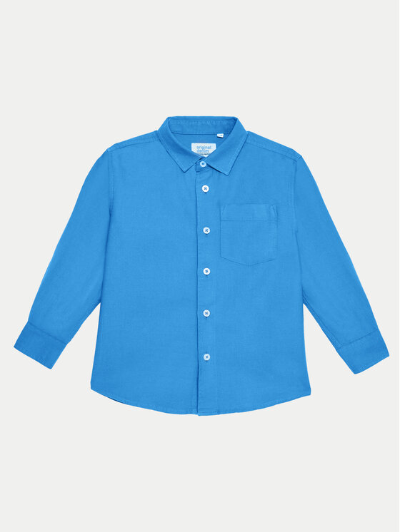 Original Marines Original Marines Košeľa DEA2510B Modrá Regular Fit